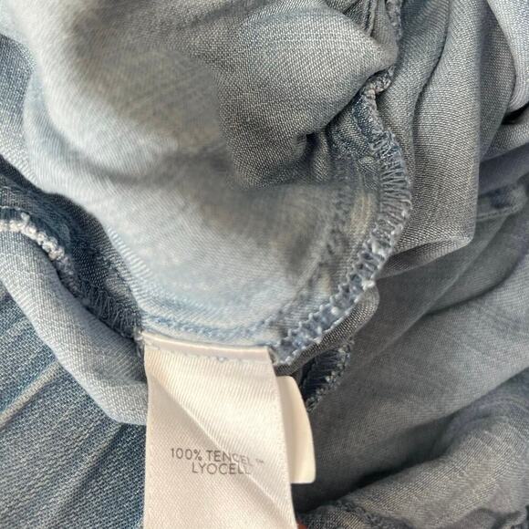 J. Jill Denim Kick Flare Ankle Women’s Black 4 Mid Rise - Picture 7 of 7